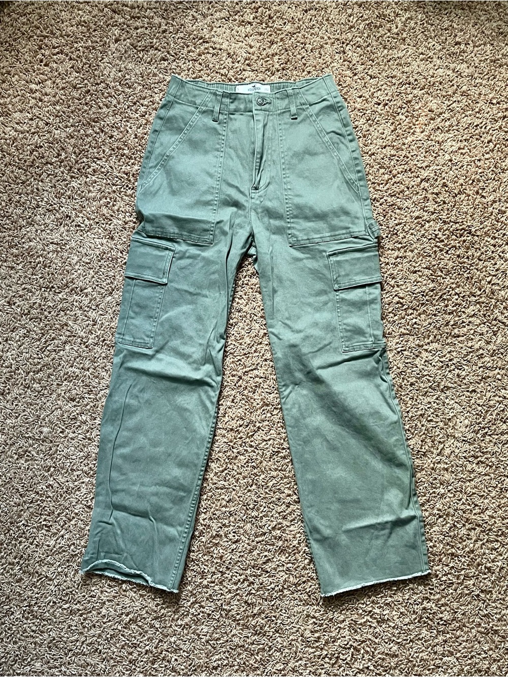 Hollister Olive Green Women's Cargo Pants